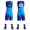 Custom College League Basketball Jersey Set Design Printing Name Number Personalized Graffiti Basketball Shirt With Shorts Men