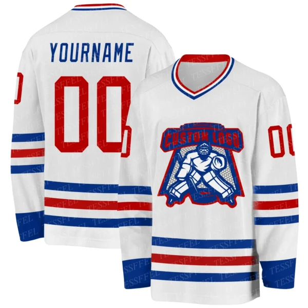 NewFashion Custom Name Number Player Colorful Retro 3DPrint Unisex Harajuku Pullover Casual Hockey Shirts Jersey Long Sleeves S5